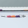 YMDK 128 Ultra-Slim Smoke Cloud Style Mx Low Profile Dye