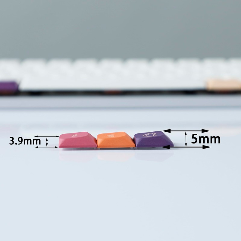 YMDK 128 Ultra-Slim Smoke Cloud Style Mx Low Profile Dye