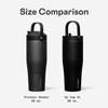 Corkcicle Protein Shaker - Built-In Agitator & Fruit Strainer Lid