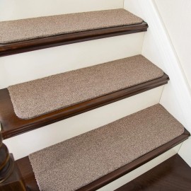 Cosy Homeer Stair Treads Non-Slip Carpet Mat 28inX9in Indoor Stair Runners for Wooden Ste...