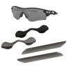 Replacement Oakley Radarlock Path EV Earsock/Nosepiece Kit(Grey Temple+(Grey&Black) Nose Pads)
