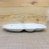 Divider Plate, Arita Ware, Hasamiyaki, Colored Polka Dot Heart Partition