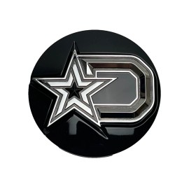 Dropstars Gloss Black/Chrome Snap In Center Cap (Middle Portion Only) 6056K84-DS