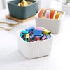 TANZOIJI Paper Clip Holder for Desk Paper Clip Dispenser Cute