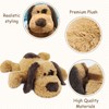 WEIGEDU Floppy Stuffed Dog Puppy Plush Toy, Huggable Beagle Labrador