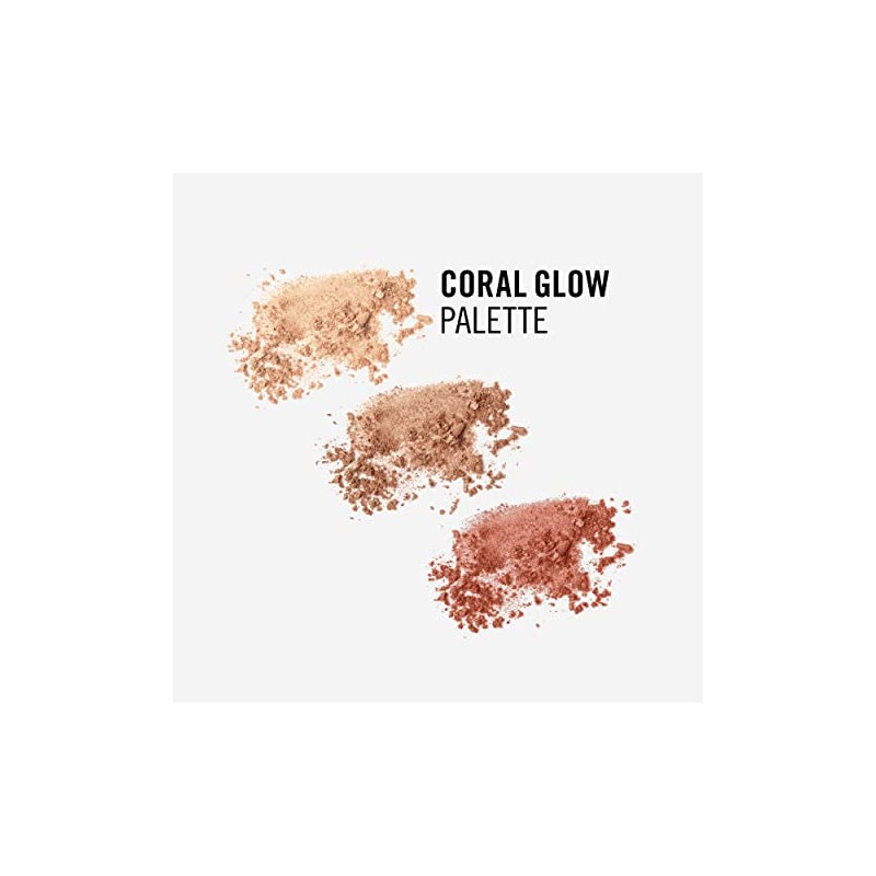 Rimmel Rimmel London Sculpting Highlighter Palette 3-tone, Coral Glow, 18.5