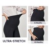 IUGA Soft Maternity Pants Over The Belly with Pockets Stretchy