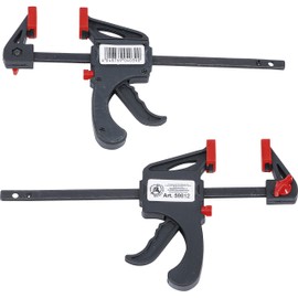 BGS Diy 59812 | Quick Action Clamping and Spreading Clamp Set | 105 mm | 2 pcs.