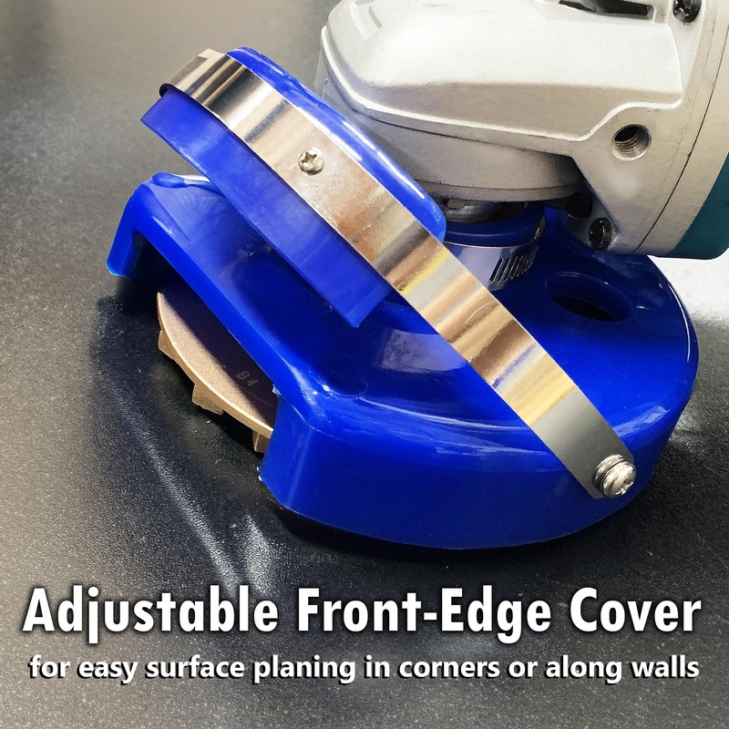 7" Polyurethane Dust Shroud for Angle Grinders & Grinding Wheels