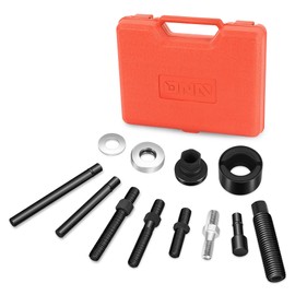 DNA MOTORING 12Pcs Power Steering Pulley Puller Remover and Installer Tool Kit on Most Engines,TOOLS-00295