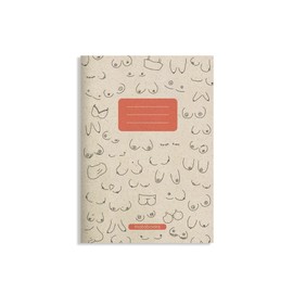 matabooks - A5 grass paper notebook, Maya colour: melon: sustainable and vegan notebooks made of grass paper (Unique Collection)