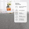 Deconovo Soft Rectangle Table Cover Wipe Clean Durable Table Cloth