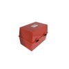 Deflecto Value Size 8 x 5 Index Card Box - Red