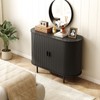 ONBRILL Sideboard Buffet Cabinet with Storage, 40" Storage Cabinet with