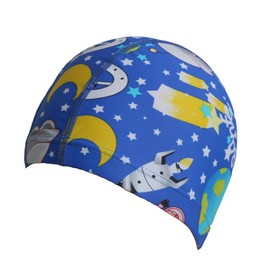 swim cap swim cap kids swimming cap kids swimming cap pool cap boys girls quick dry elastic swim water play (universe)
