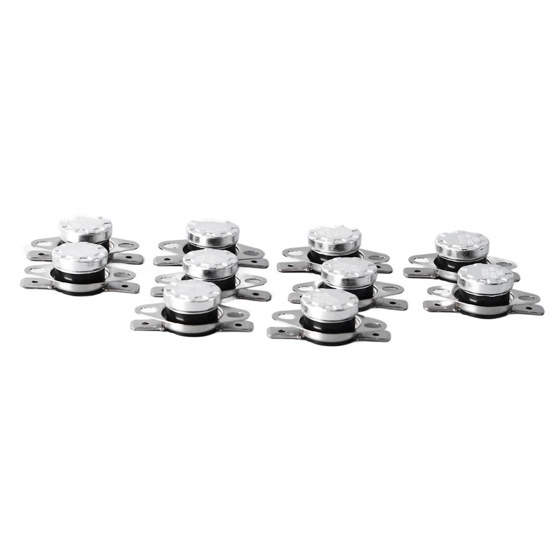 10Pcs Thermal Control Switch Quick Response High Accuracy Control 95℃