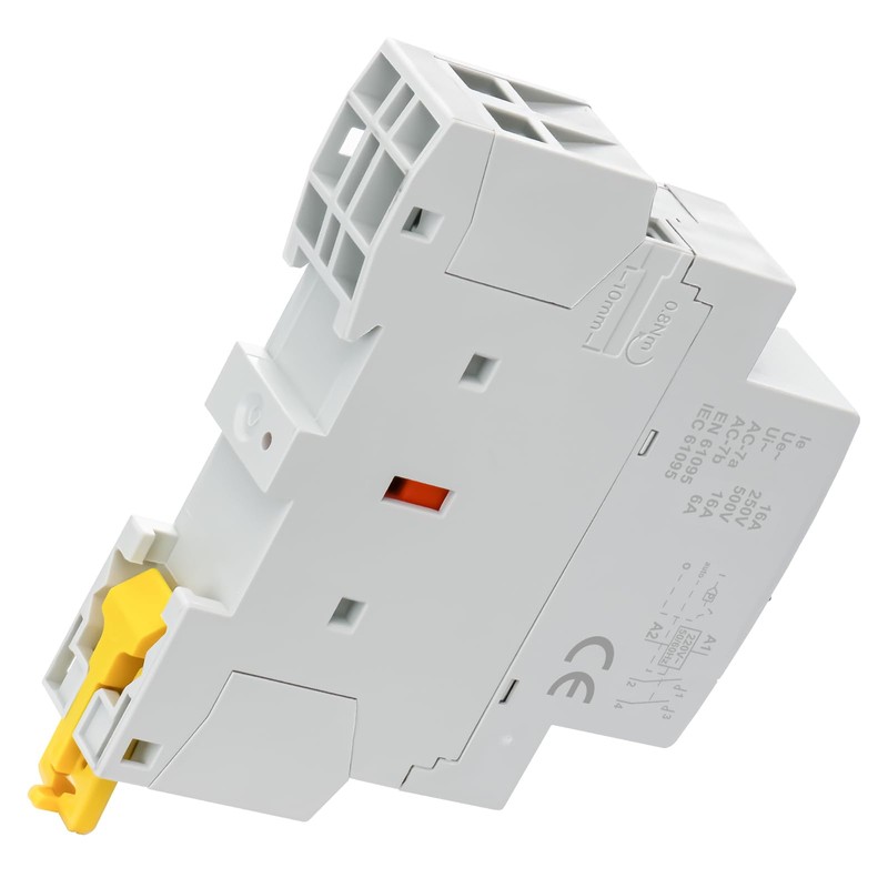 Baomain 220V AC 2-Pole Contactor, 16A 2NO Normally Open, DIN