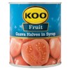 Koo Canned Fruit Guava Halves in Syrup Large 1 x 825g