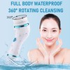 Facial Cleansing Brush Vibration Massage Promote Circulation Electric Face Wash