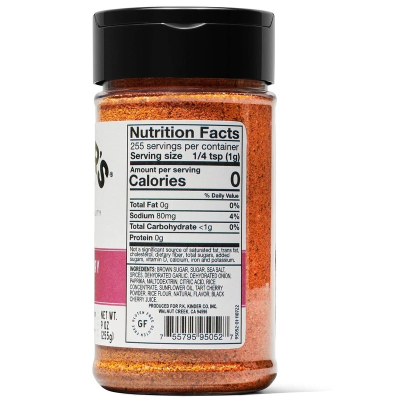 Kinder's Black Cherry Chipotle Rub and Seasoning (9 Ounce)