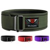 BeSmart Weight Lifting Belt Deadlift Powerlifting belts Self-Locking Double Padded