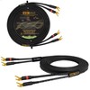 WORLDS BEST CABLES 10 Foot WBC-GOLD-LOCAP-SPKR-14 AWG - Low-Capacitance -