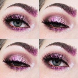 Losha 10 Pairs Eyelashes Faux Mink Eyelashes Natural Look Fluffy Wispy Soft Handmade Reusable 3D Volume Lashes Pack