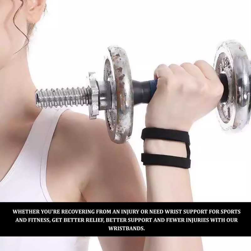 Pack of 2 Anti-Injury Wrist Support, Adjustable Wrist Support, Sports