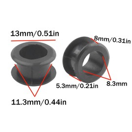 2 Sets Automatic Transmission Shift Cable Bushing Repair Kit, Replacement Shifter Cable Bushing, Quality Transmission Repair Kit, Compatible with Hyundai