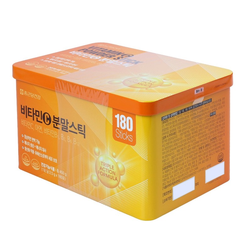 종근당건강 비타민C 분말스틱(2.5g*180포) Jongkundang Health Vitamin C Powder Stick (2.5g*180