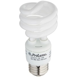 ProLume CFL13/27/T2 45049 13W T2 Spiral 2700K Med Fluorescent Tube Light Bulb
