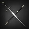 One Hand Medieval Crusader Sword - High Carbon Steel Sword