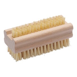 Gerlon Nail and Hand Brush - 2 sides and 2 bristle lengths for easy removal of dirt