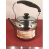 Frette Tea Kettle Stovetop Teakettle Classic Stainless Steel 4 Liter