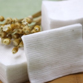 Beautiful Hotline Factory Organic Unbleached Cotton Pads, 120-count Box Free Size/One Color 10ea