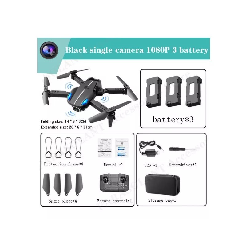 RC Drone Ky907 Pro Mini Detección De Obstáculos Control Altitud