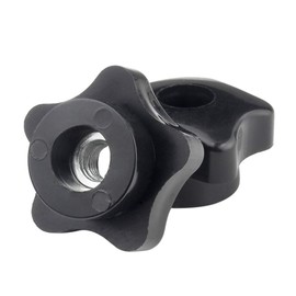 Yuluo Hardware Tools Star Knob Handle - Plastic Head Clamping Knob M6 M8 M10 M12 M14 M16 Female Thread Hand Grip Knobs Handle