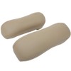 OCPTY Beige Leather Car Seat Armrest Cover - Compatible with