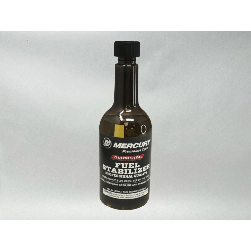 Mercury OEM Quickstor Fuel System Treatment & Stabilizer 12 Oz