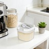 FMOACEN 27 oz Protein Powder Container with Measuring Spoon Airtight
