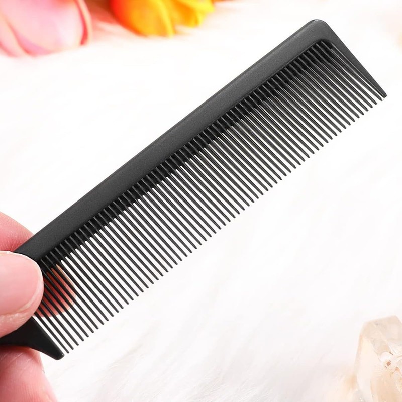 DAZISEN 3 Pieces Hair Comb - Anti-Static Tail Combs Fine