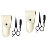 6pcs Beard Scissors Set Mustache Grooming Kit Precision Scissors for