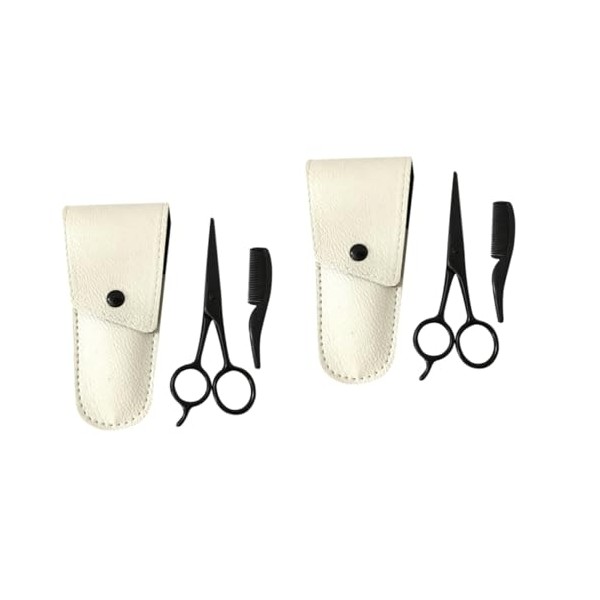 6pcs Beard Scissors Set Mustache Grooming Kit Precision Scissors for