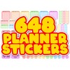 648 Habit Tracker Planner Stickers, Daily Routine Organiser Journal Stickers