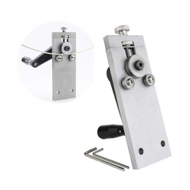 Guyker Guitar Fretwire Bender - Fret Wire Bending and Straightening Luthier Tool for Guitar & Bass Radian Adjusters, Repair & Maintenance, Chrome
