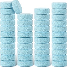RVSWIHFA 60 Pieces Car Effervescent Washer Car Windshield Glass Concentrated Washer Tablets Cleaning Tablets Solid Wiper Glass Solid Washer Tablets