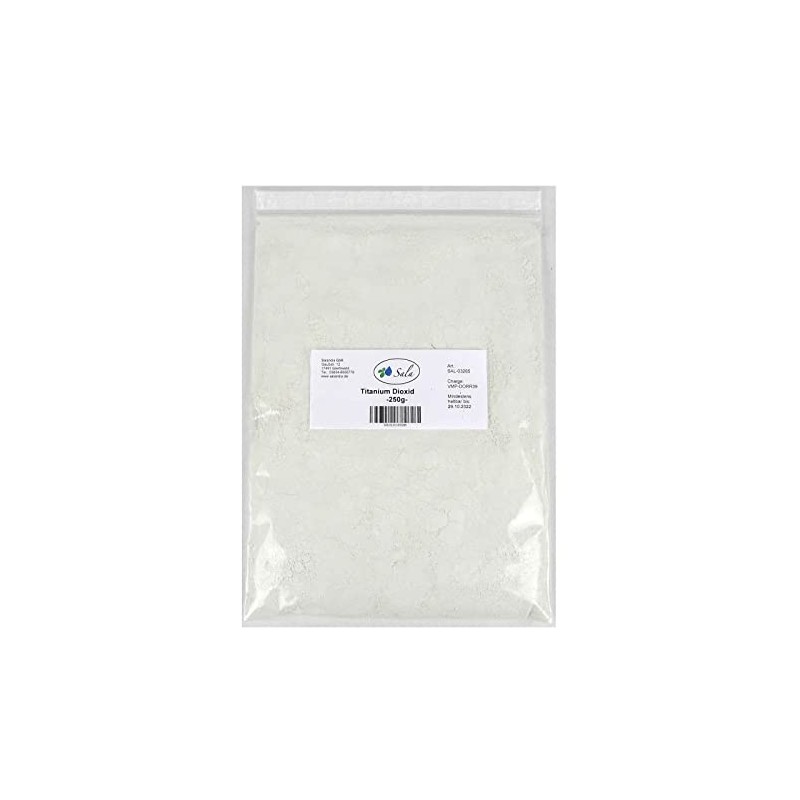 Sala Titanium Dioxide Ph. Eur. (250 g bag)