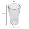 Set of 6 Virtually Unbreakable Reusable Plastic Octagon Shaped Tumblers.