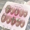 Crossplum Handmade Nail Tips - Square / 크로스플럼 수제네일팁 -