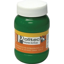 Politec- Pintura acrilica fco 100ml vde obs politec